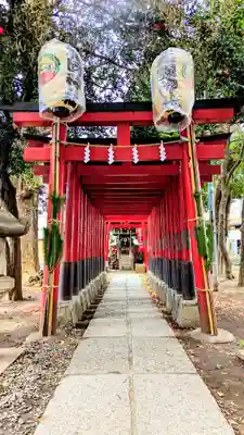 花園神社の鳥居
