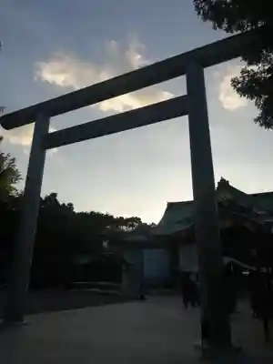 靖國神社の鳥居