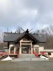 余市神社の本殿