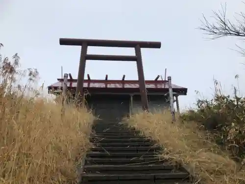 厚田八幡神社の鳥居