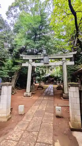 七百餘所神社 の鳥居