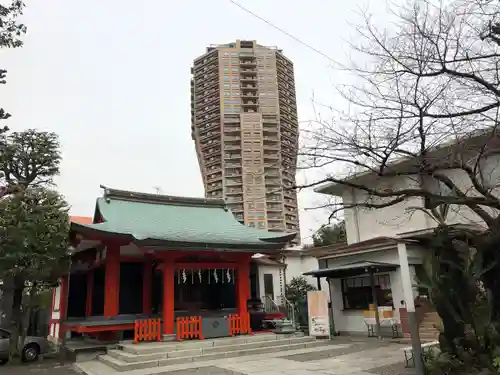 麻布氷川神社の本殿・本堂