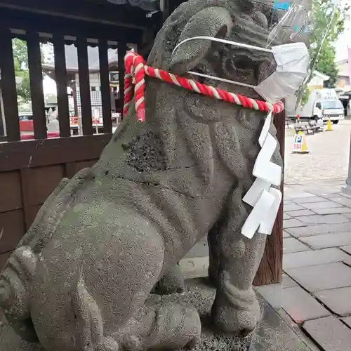 牛嶋天満宮の狛犬