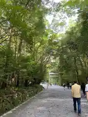 伊勢神宮内宮（皇大神宮）の鳥居