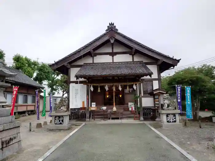 摩利支神社の本殿