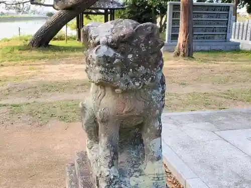 山之上住吉神社の狛犬