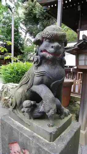 七社神社の狛犬