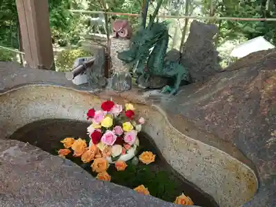 白山宮の手水舎