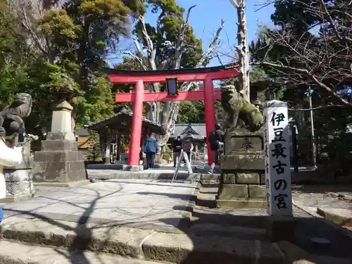 伊古奈比咩命神社の鳥居