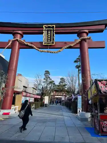 笠間稲荷神社の鳥居