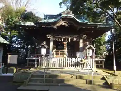 鶴嶺八幡宮の本殿・本堂