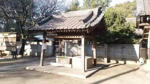 諏訪神社の手水舎
