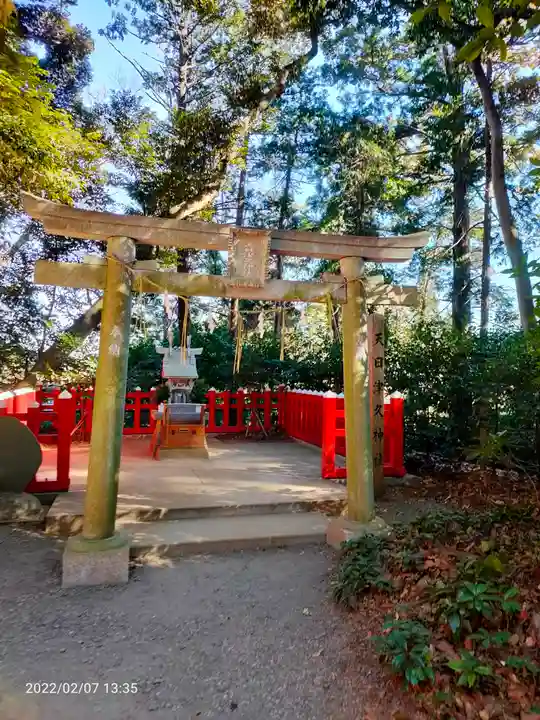 麻賀多神社の鳥居