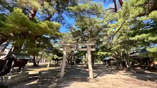 松原神社の鳥居