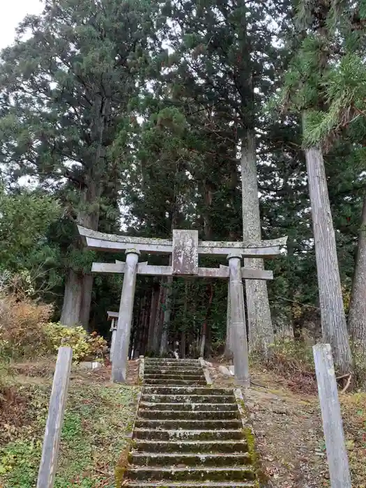 早池峰神社の鳥居