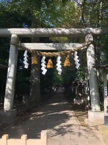 小平神明宮の鳥居