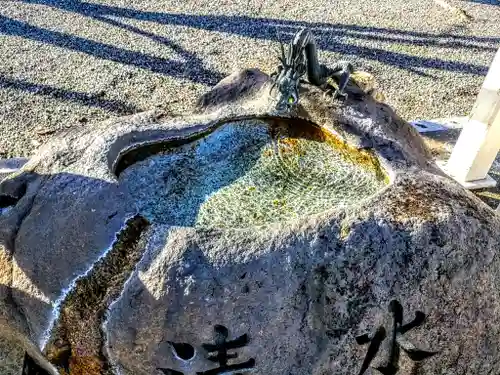 南陽神社の手水舎