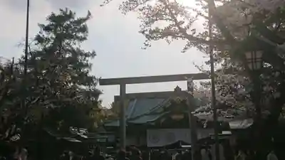 靖國神社の鳥居