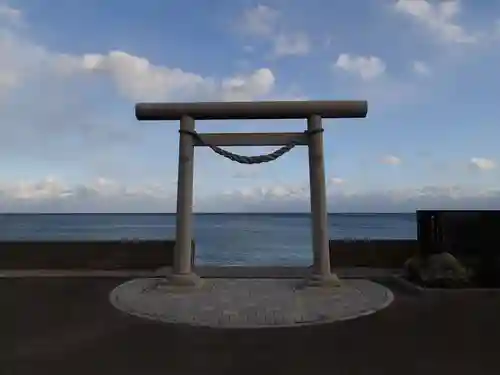 佐女川神社の鳥居