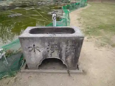 國鉾神社の手水舎