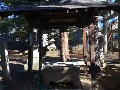 中尾神社の手水舎