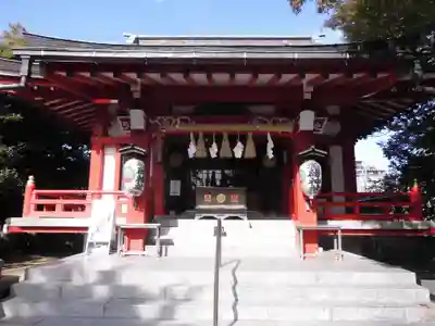 当代島稲荷神社の本殿・本堂