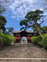 護国寺の山門・神門
