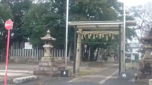 神明社（牧野神明社）の鳥居