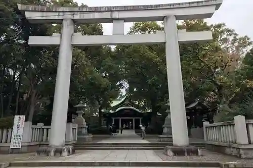 王子神社の鳥居