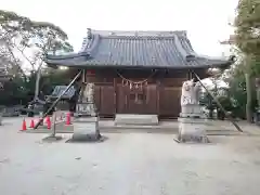 針曽根八幡社の本殿