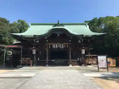 唐津神社の本殿・本堂