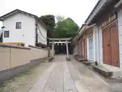 田端八幡神社の鳥居