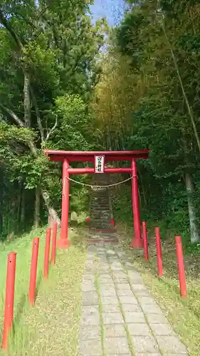 深谷神社の鳥居