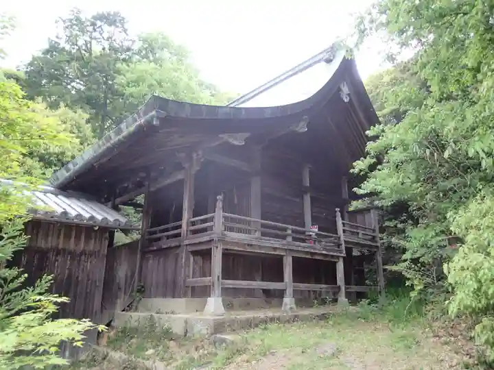 宇志比古神社の本殿・本堂