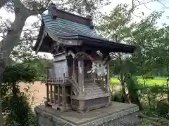 尾骨神社の本殿