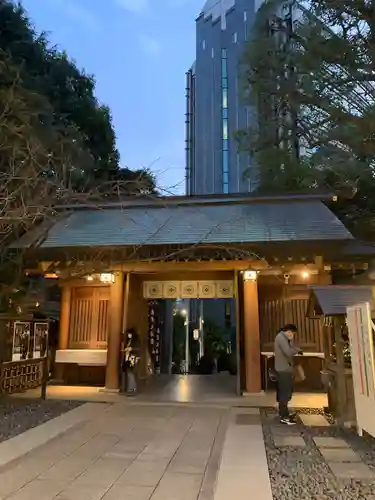 東京大神宮の山門