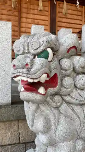 阿保神社の狛犬