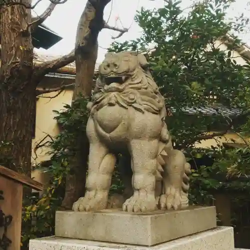 榊神社の狛犬