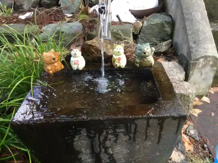 鹿角八坂神社の手水舎