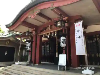 品川神社の本殿・本堂