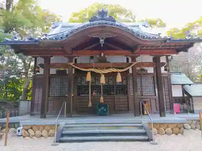 鵜森神社の本殿・本堂