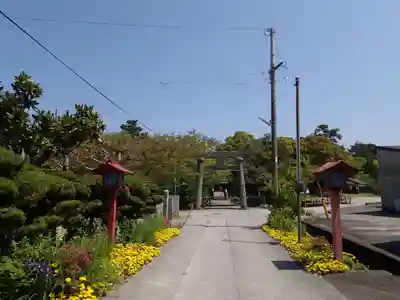 伊美別宮社の鳥居