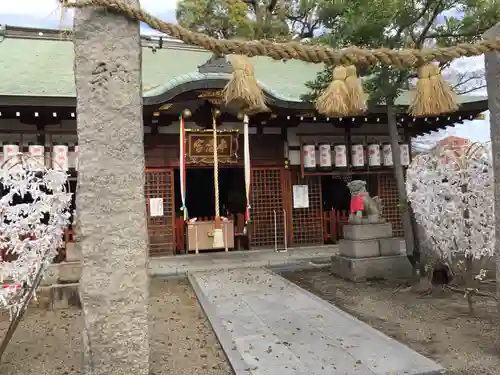 布忍神社の本殿