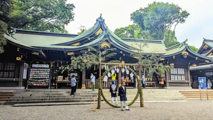 検見川神社の本殿・本堂
