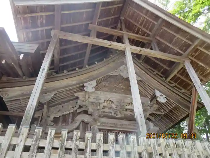 石都々古和気神社の本殿・本堂
