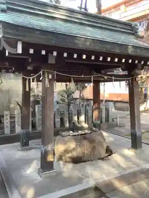 若宮八幡社の手水舎
