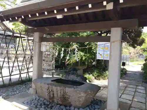 菊田神社の手水舎