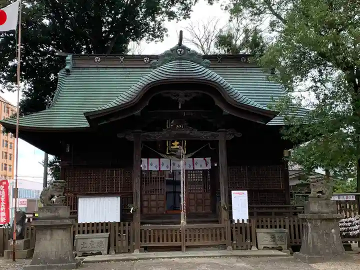 阿邪訶根神社の本殿・本堂