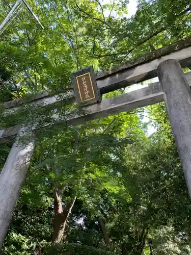 伊和志津神社の鳥居