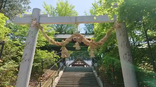 厚真神社の鳥居